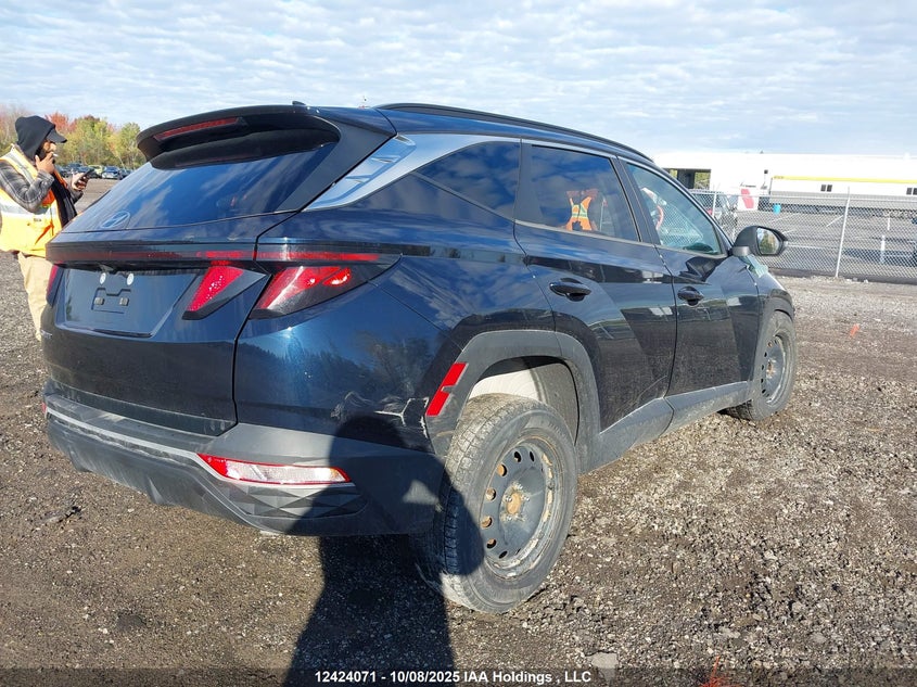 KM8JB3AEXNU060146 2022 HYUNDAI TUCSON photo no. 4