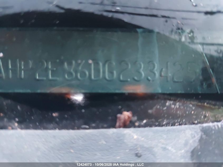 2013 Ford Taurus Sel VIN: 1FAHP2E86DG233425 Lot: 12424073