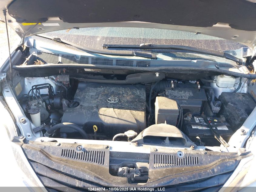 2013 Toyota Sienna Le 7 Passenger VIN: 5TDJK3DC2DS069408 Lot: 12424074