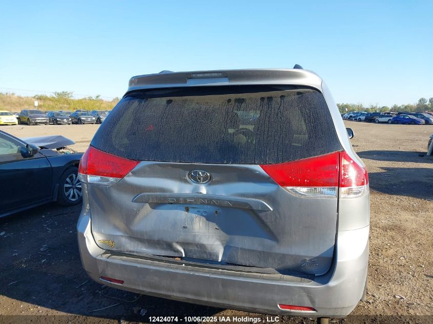 2013 Toyota Sienna Le 7 Passenger VIN: 5TDJK3DC2DS069408 Lot: 12424074