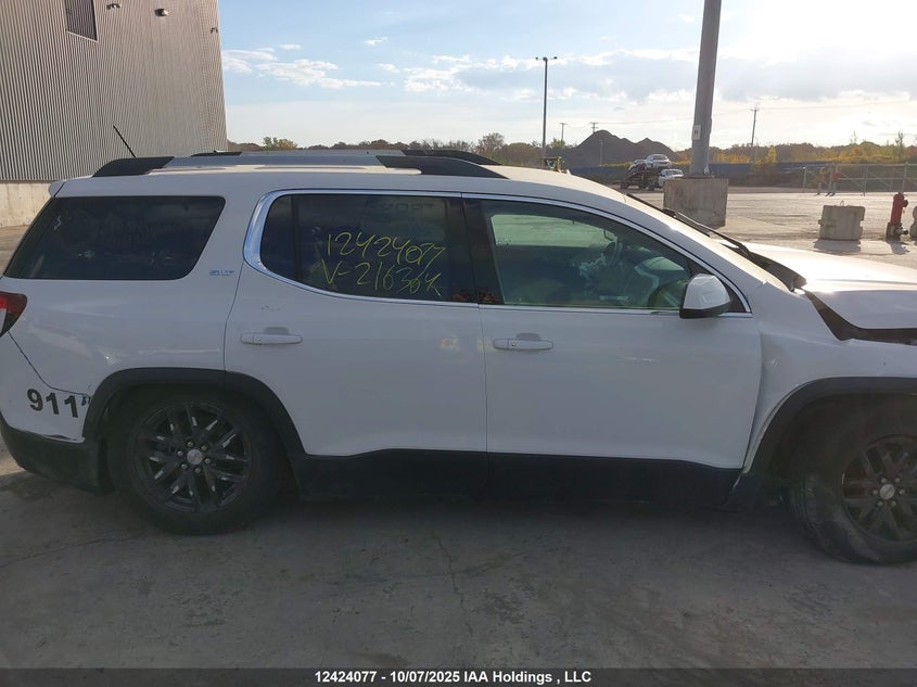 2019 GMC Acadia Slt-1 VIN: 1GKKNULS7KZ216364 Lot: 12424077