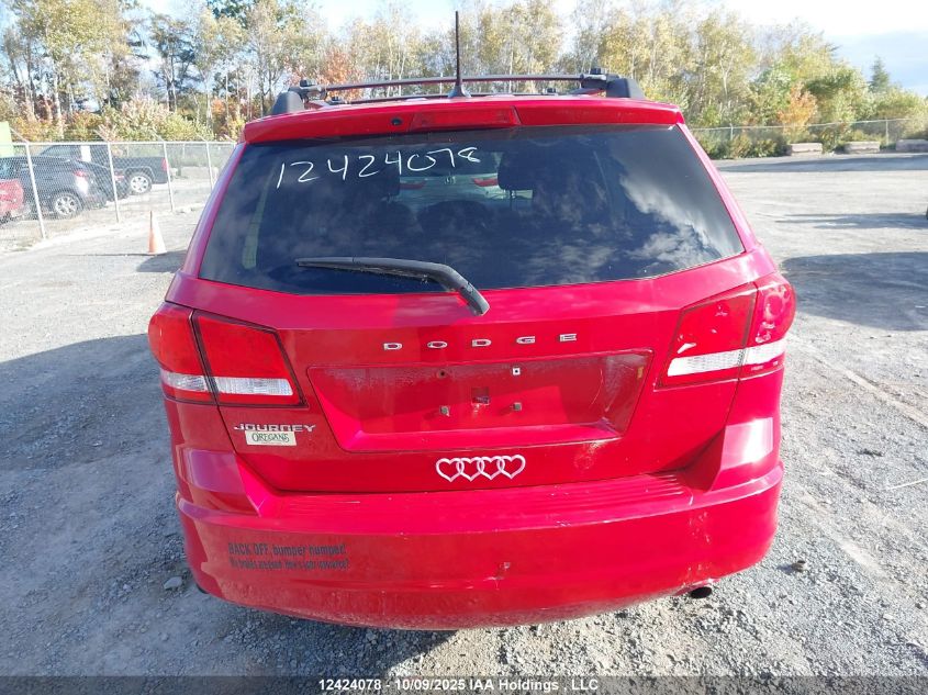 2013 Dodge Journey Cvp/Se Plus VIN: 3C4PDCAB2DT503929 Lot: 12424078