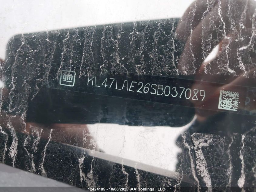 2025 Buick Envista Preferred Fwd VIN: KL47LAE26SB037089 Lot: 12424105