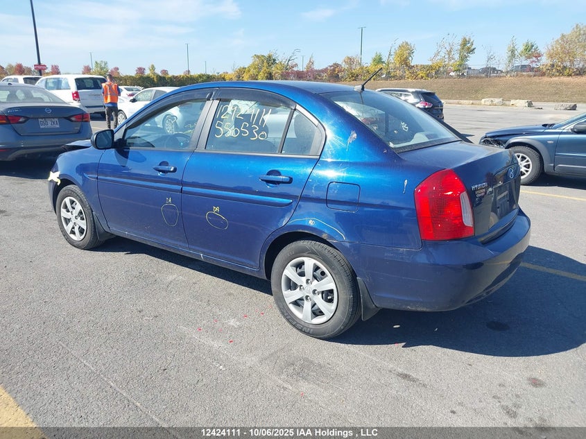 2011 Hyundai Accent Gls VIN: KMHCN4BC9BU550530 Lot: 12424111