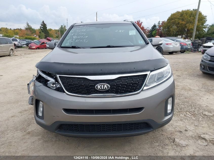 2014 Kia Sorento Lx V6 VIN: 5XYKT4A79EG468619 Lot: 12424115