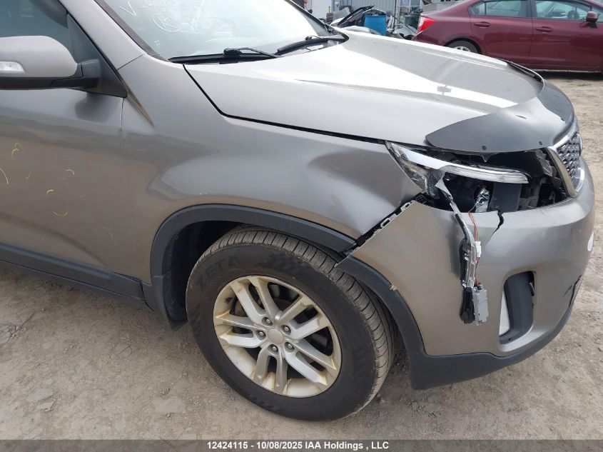 2014 Kia Sorento Lx V6 VIN: 5XYKT4A79EG468619 Lot: 12424115