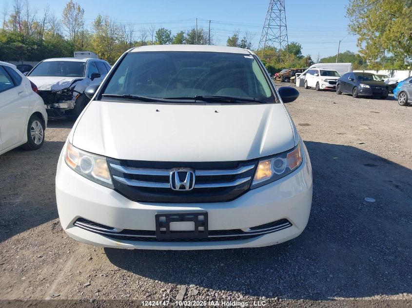 2015 Honda Odyssey Lx VIN: 5FNRL5H2XFB504826 Lot: 12424147