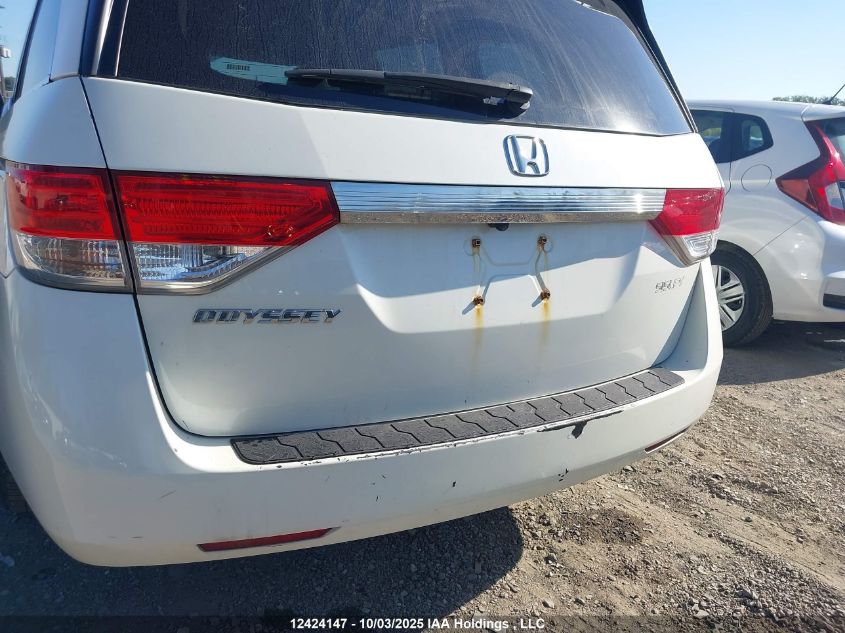 2015 Honda Odyssey Lx VIN: 5FNRL5H2XFB504826 Lot: 12424147