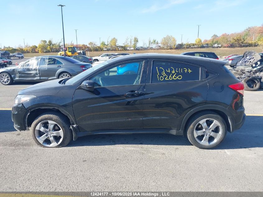 2017 Honda Hr-V Ex VIN: 3CZRU6H50HM102660 Lot: 12424177