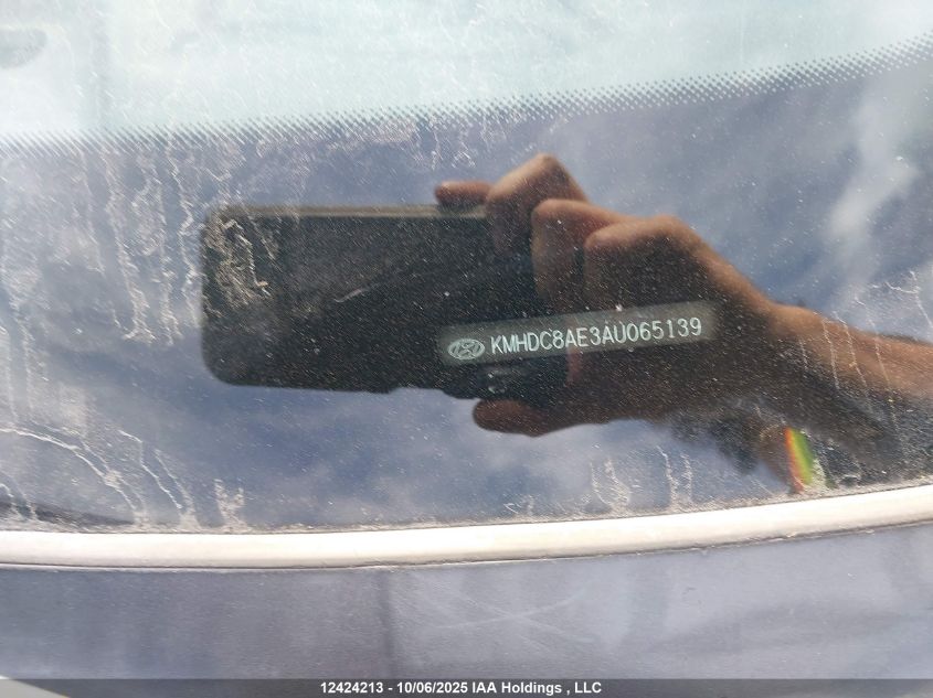 2010 Hyundai Elantra Touring Gls VIN: KMHDC8AE3AU065139 Lot: 12424213