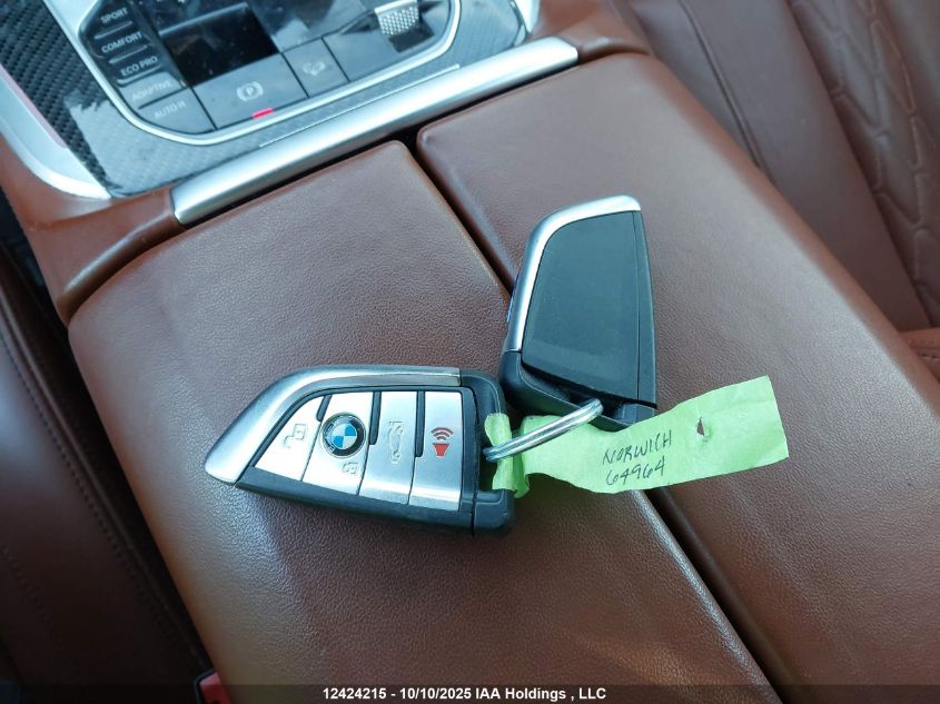 2021 BMW X5 xDrive40I VIN: 5UXCR6C02M9F63698 Lot: 12424215