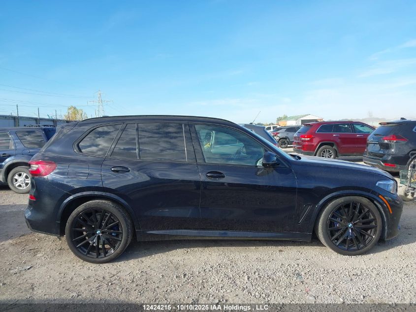2021 BMW X5 xDrive40I VIN: 5UXCR6C02M9F63698 Lot: 12424215