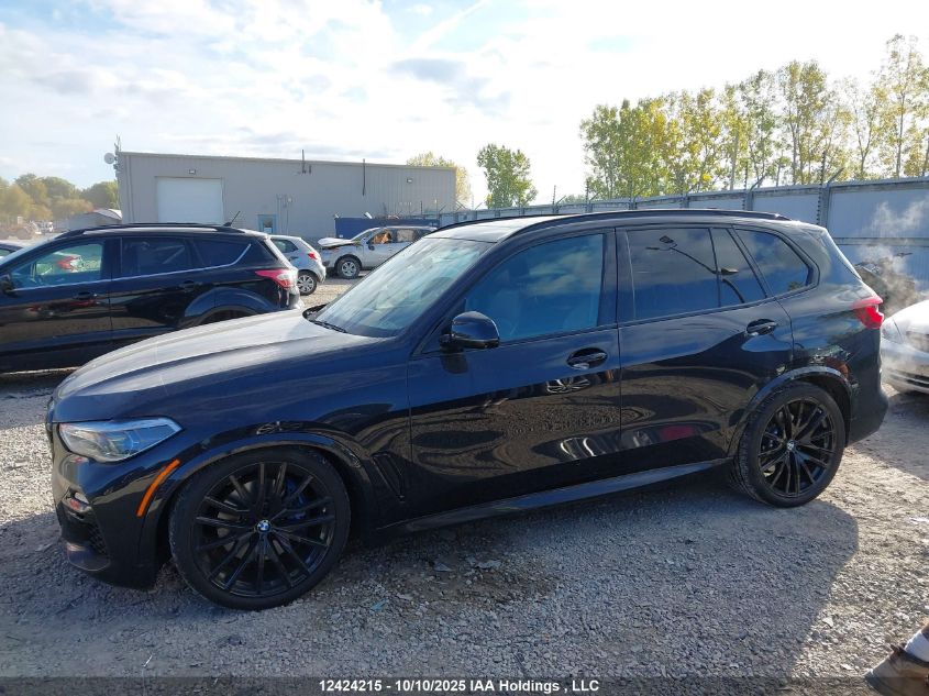 2021 BMW X5 xDrive40I VIN: 5UXCR6C02M9F63698 Lot: 12424215