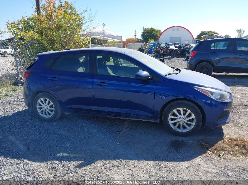 2019 Hyundai Accent Preferred VIN: 3KPC25A35KE078989 Lot: 12424252