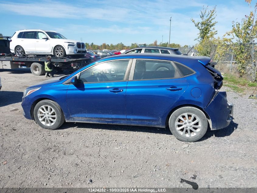 2019 Hyundai Accent Preferred VIN: 3KPC25A35KE078989 Lot: 12424252