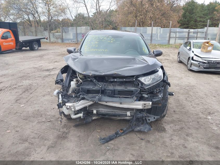 2019 Honda Cr-V Ex VIN: 2HKRW2H55KH113515 Lot: 12424256