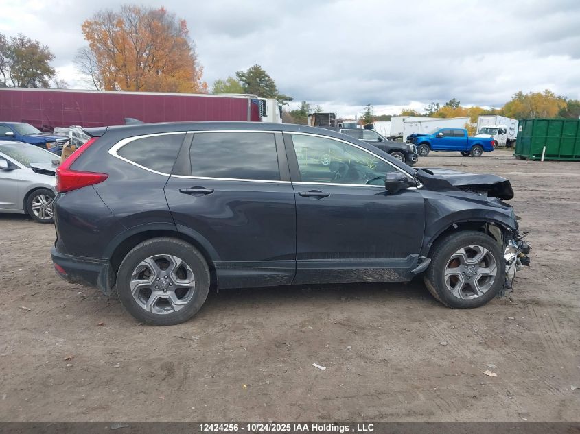 2019 Honda Cr-V Ex VIN: 2HKRW2H55KH113515 Lot: 12424256