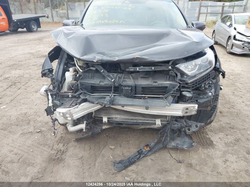 2019 Honda Cr-V Ex VIN: 2HKRW2H55KH113515 Lot: 12424256