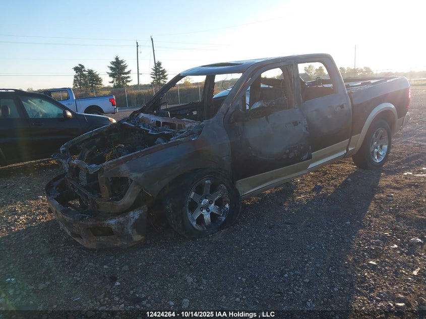 1C6RD7PTXCS197604 2012 RAM 1500 photo no. 2