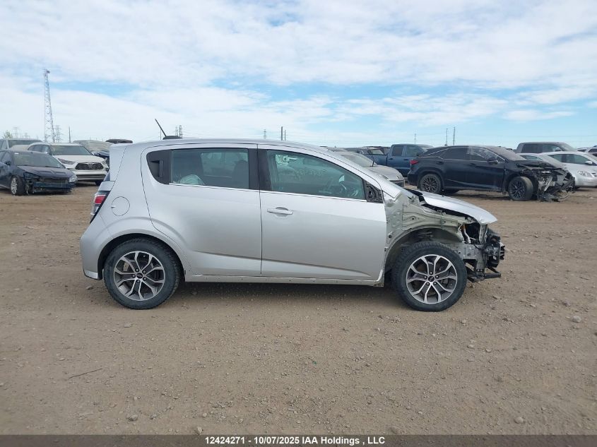 2018 Chevrolet Sonic Lt Auto VIN: 1G1JD6SHXJ4109373 Lot: 12424271