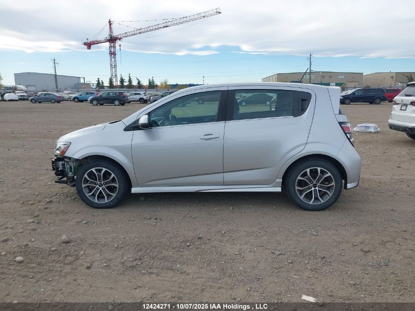 2018 Chevrolet Sonic Lt Auto VIN: 1G1JD6SHXJ4109373 Lot: 12424271