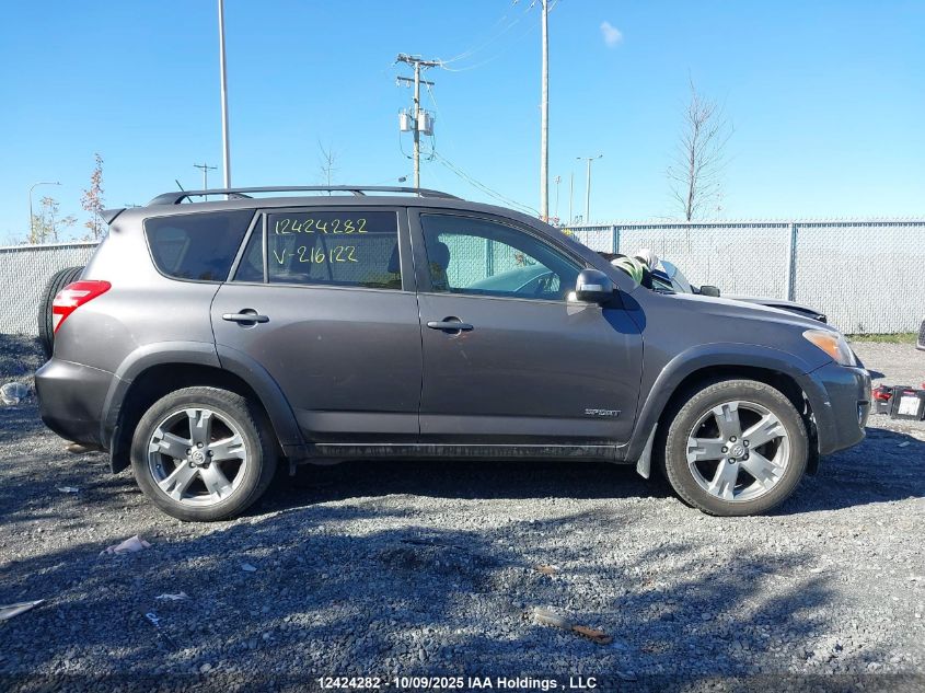 2012 Toyota Rav4 Sport VIN: 2T3RF4DV3CW216122 Lot: 12424282