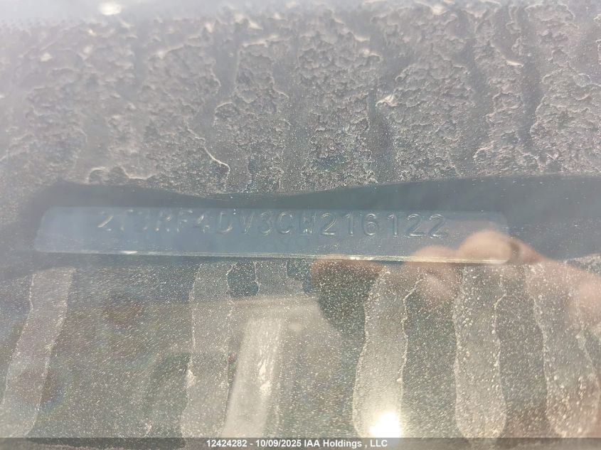 2012 Toyota Rav4 Sport VIN: 2T3RF4DV3CW216122 Lot: 12424282