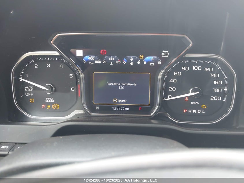 2021 GMC Sierra K1500 At4 VIN: 1GTP9EEL5MZ107194 Lot: 12424286