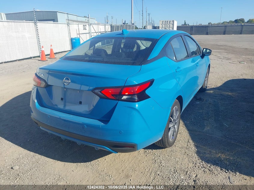 2025 Nissan Versa Sv VIN: 3N1CN8EV6SL840889 Lot: 12424302