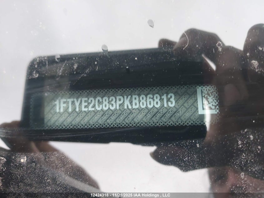 2023 Ford Transit-150 Cargo VIN: 1FTYE2C83PKB86813 Lot: 12424318