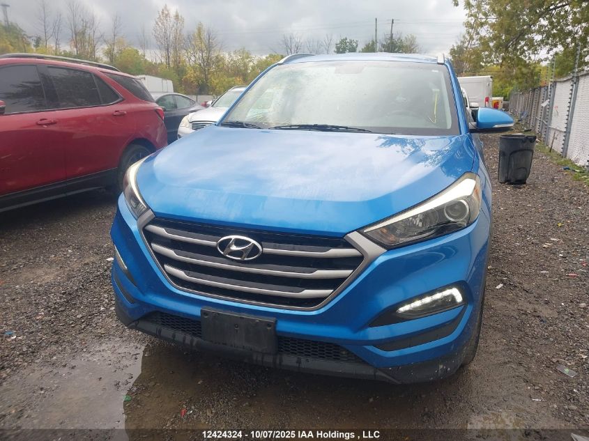 2017 Hyundai Tucson Premium VIN: KM8J33A49HU423593 Lot: 12424324