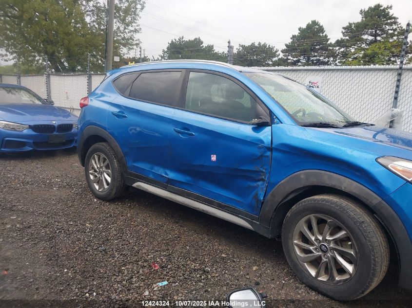 2017 Hyundai Tucson Premium VIN: KM8J33A49HU423593 Lot: 12424324