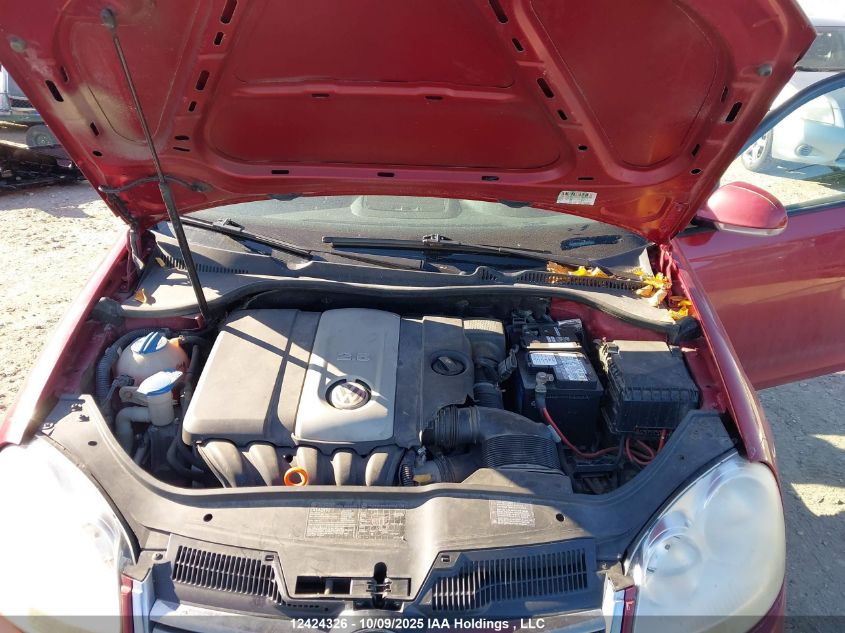 2006 Volkswagen Jetta 2.5 VIN: 3VWRF31K46M607884 Lot: 12424326