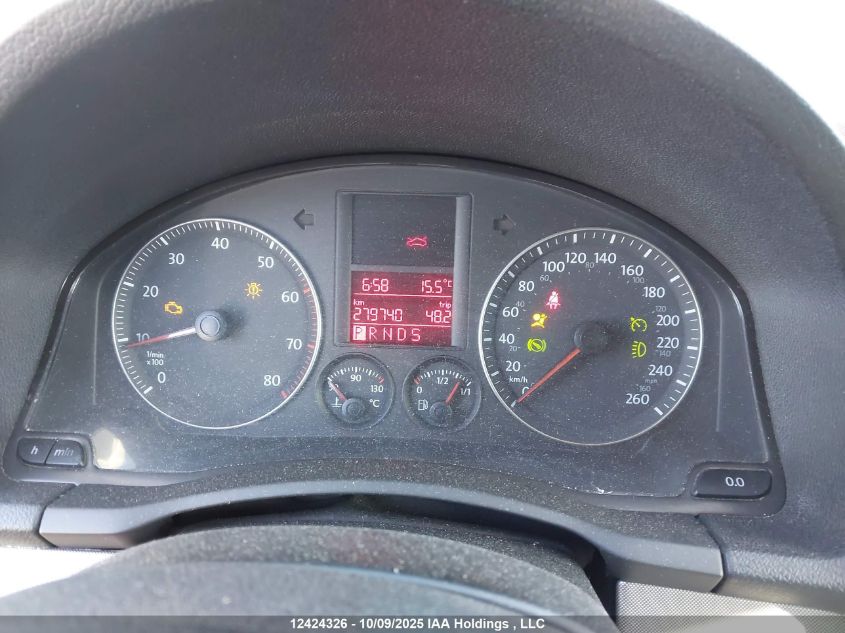 2006 Volkswagen Jetta 2.5 VIN: 3VWRF31K46M607884 Lot: 12424326