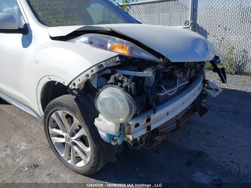 2014 Nissan Juke VIN: JN8AF5MV7ET480649 Lot: 12424329