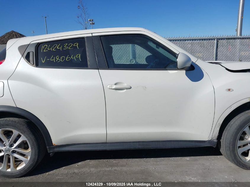 2014 Nissan Juke VIN: JN8AF5MV7ET480649 Lot: 12424329