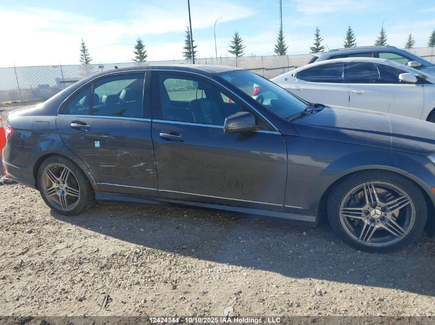 2011 Mercedes-Benz C 350 4Matic VIN: WDDGF8HB4BA521078 Lot: 12424344