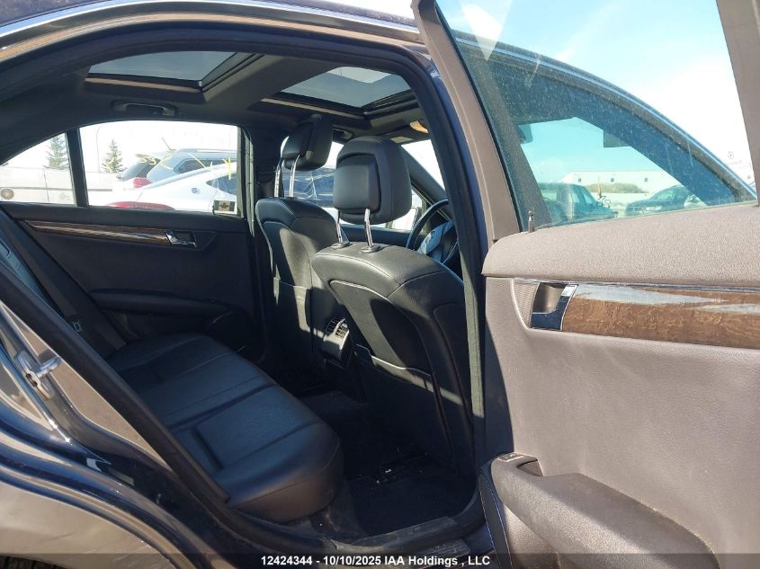 2011 Mercedes-Benz C 350 4Matic VIN: WDDGF8HB4BA521078 Lot: 12424344