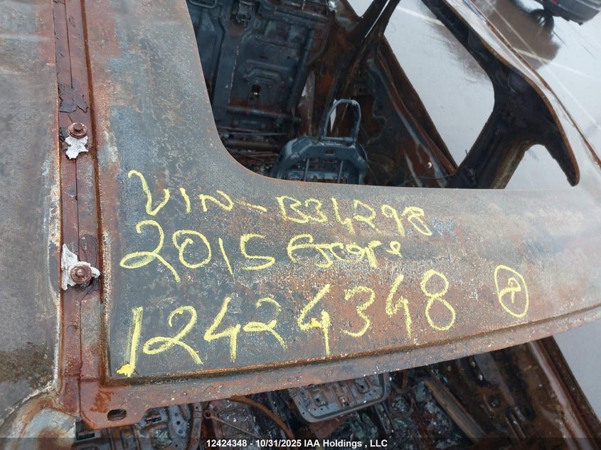 2015 Ford Escape Titanium VIN: 1FMCU9J96FUB34298 Lot: 12424348