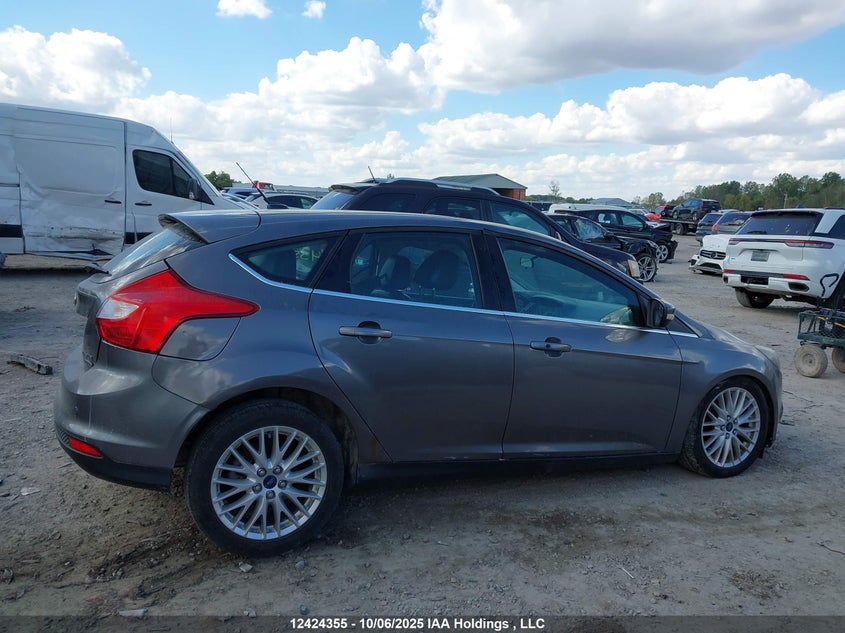2014 Ford Focus Titanium VIN: 1FADP3N21EL314924 Lot: 12424355