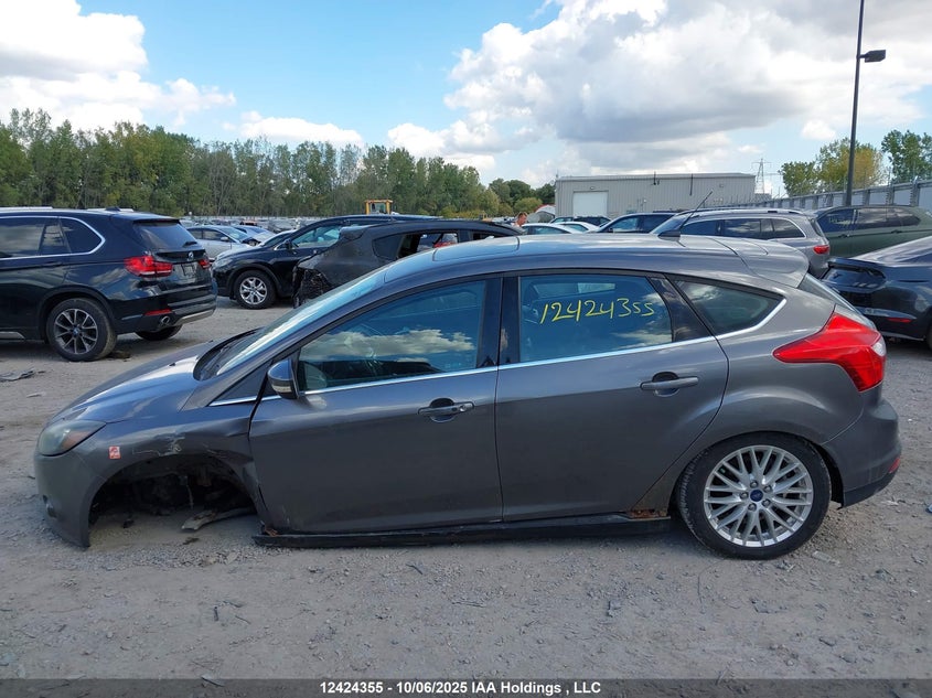 2014 Ford Focus Titanium VIN: 1FADP3N21EL314924 Lot: 12424355