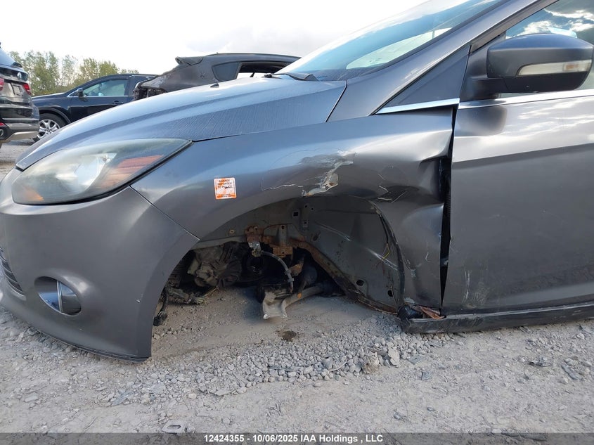2014 Ford Focus Titanium VIN: 1FADP3N21EL314924 Lot: 12424355