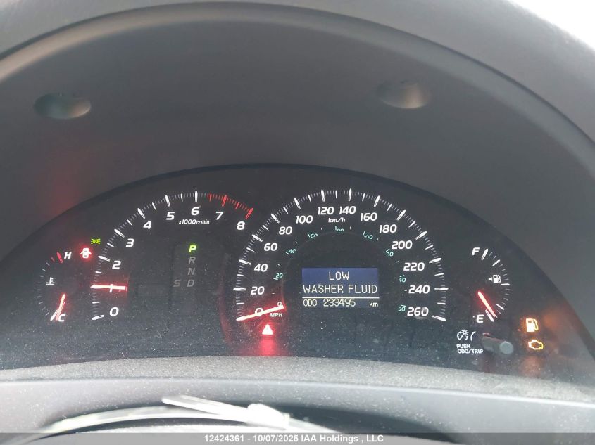 2007 Toyota Camry VIN: 4T1BK46K07U500161 Lot: 12424361