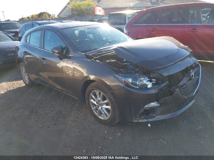 2016 Mazda Mazda3 Gs VIN: 3MZBM1L75GM239317 Lot: 12424363