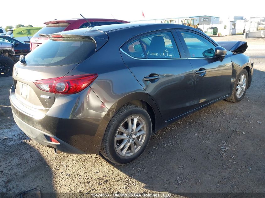 2016 Mazda Mazda3 Gs VIN: 3MZBM1L75GM239317 Lot: 12424363