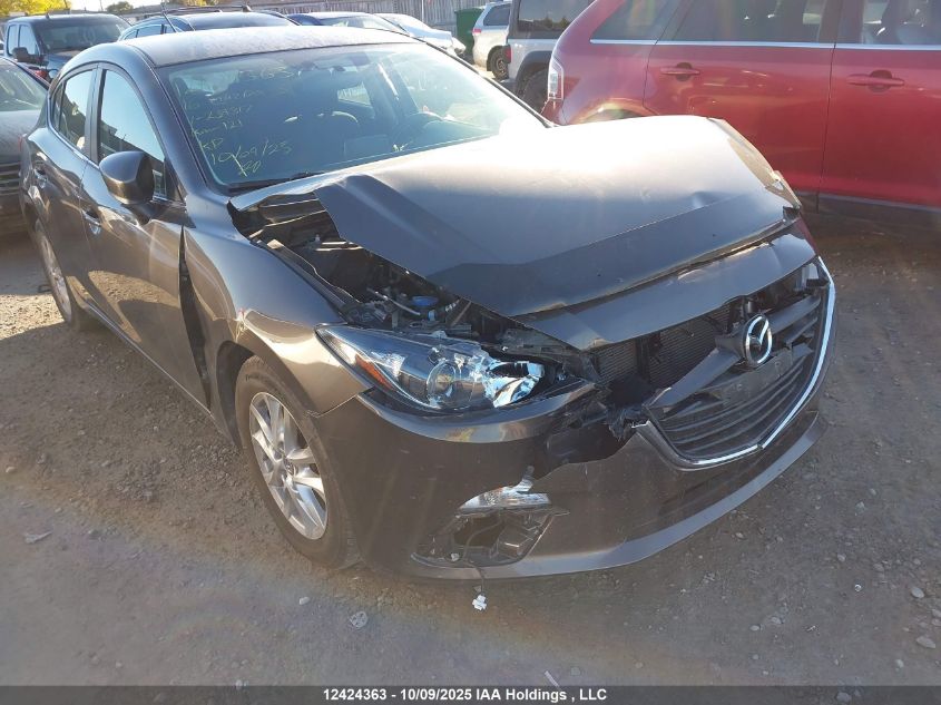 2016 Mazda Mazda3 Gs VIN: 3MZBM1L75GM239317 Lot: 12424363