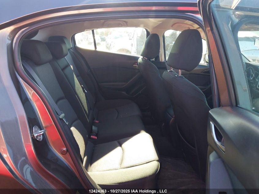 2016 Mazda Mazda3 Gs VIN: 3MZBM1L75GM239317 Lot: 12424363