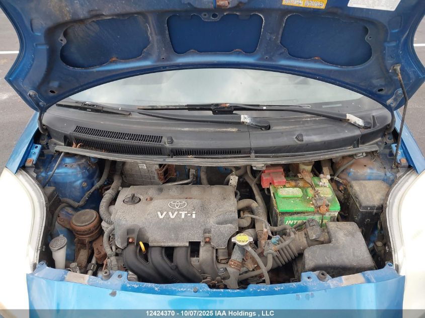 2010 Toyota Yaris VIN: JTDKT4K39A5308254 Lot: 12424370