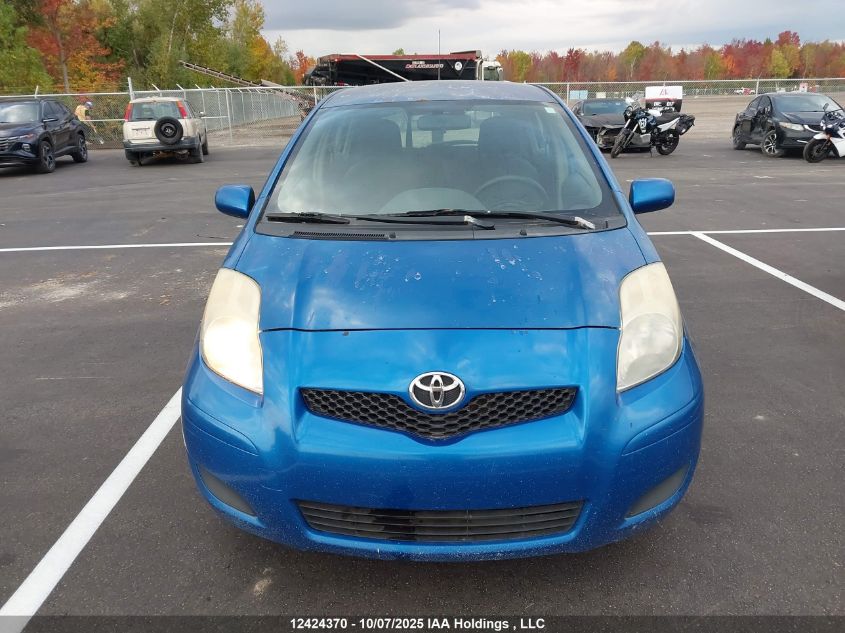 2010 Toyota Yaris VIN: JTDKT4K39A5308254 Lot: 12424370