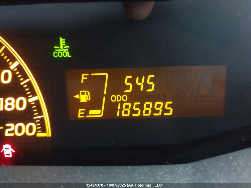 2010 Toyota Yaris VIN: JTDKT4K39A5308254 Lot: 12424370